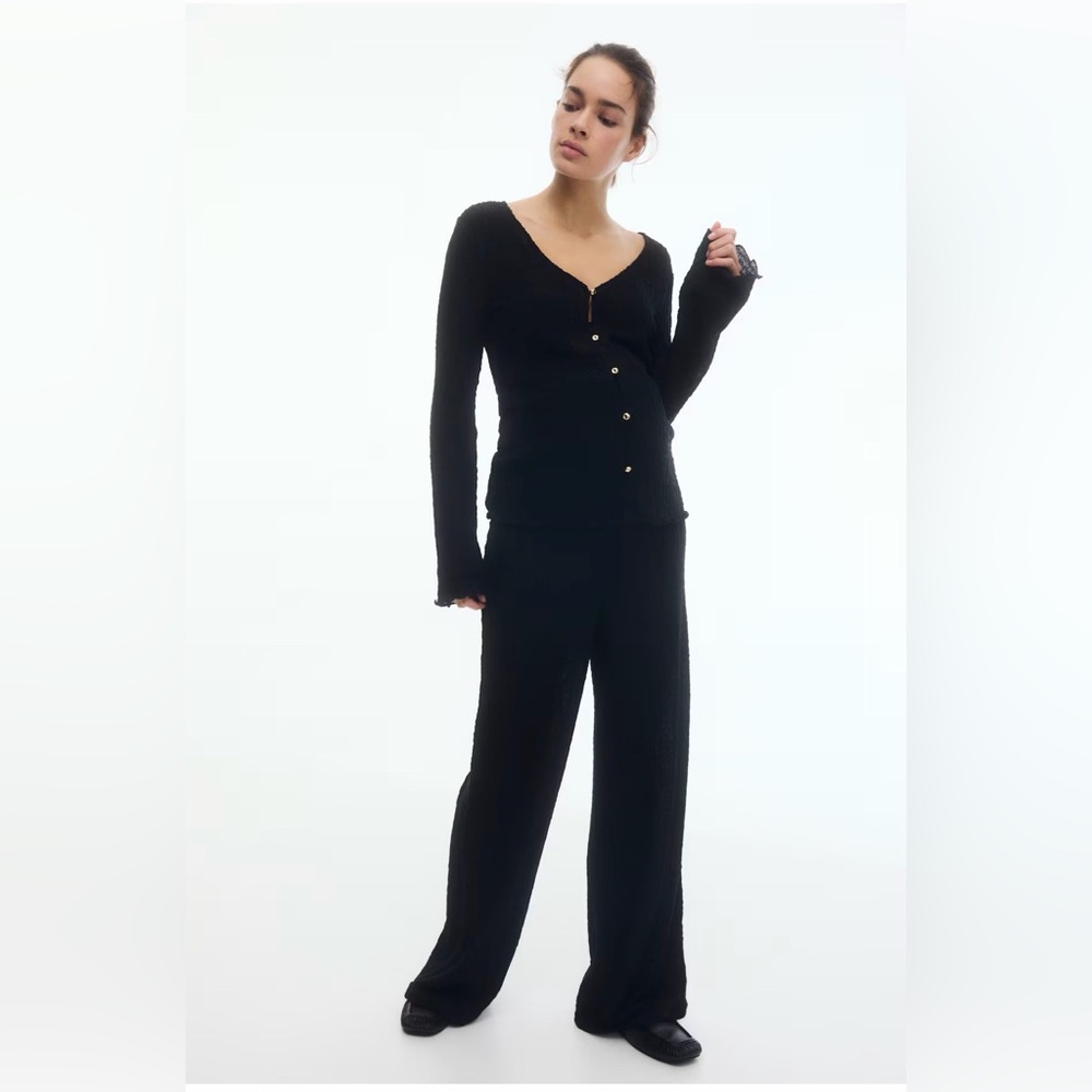 H&M Maternity 2-piece Textured Jersey Set